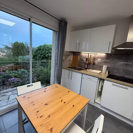Cosy Dans Climatise Terrasse - דירה *